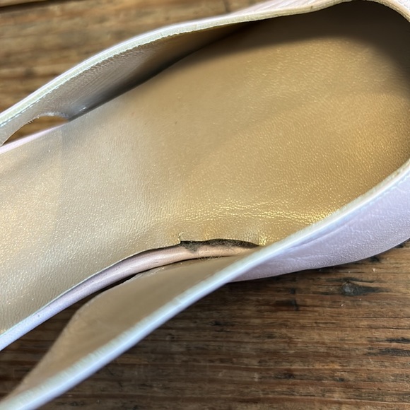 Stuart Weitzman Pink sling back kitten heels sz6.5N - Picture 10 of 12